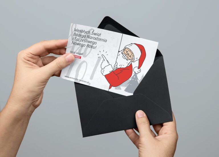 wizualizacja kartka swiateczna